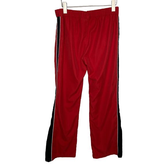 Y2K Nike Side Stripe Wide Leg Pants - Women's Size L - Picture 1 of 4